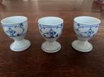 3 eierdopjes en asbak, saksisch blauw, Overige typen, Ophalen of Verzenden, Zo goed als nieuw, Overige stijlen