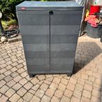 Gereedschap , tuin- of bergingkastje, Tuin en Terras, Bergingen en Tuinkasten, Ophalen of Verzenden, Gebruikt, Kunststof, Overige typen