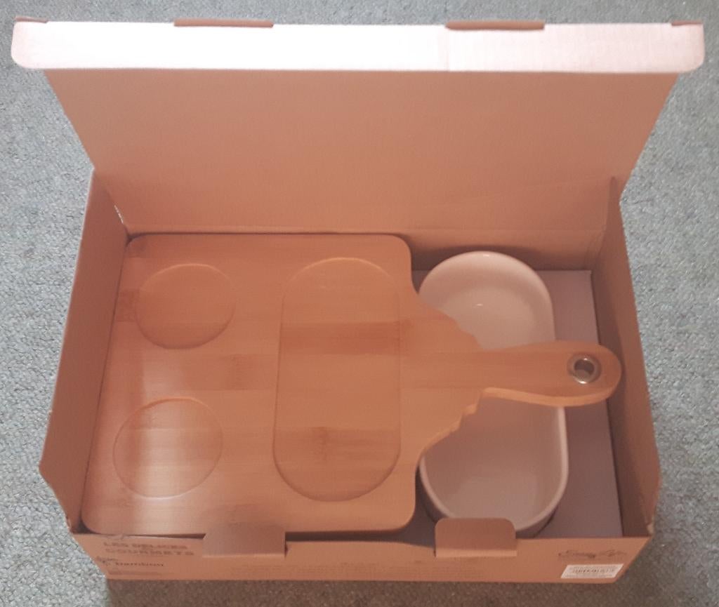 Gourmet dienblad, Ophalen of Verzenden, Zo goed als nieuw