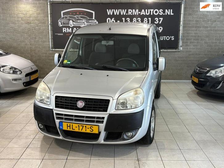 Fiat Doblò 1.4 Active, Auto's, Fiat, Bedrijf, Te koop, Doblo, ABS, Airbags, Airconditioning, Centrale vergrendeling, Elektrische ramen