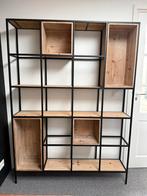 Stellingkast / Vakkenkast - Metaal / Hout, Huis en Inrichting, Ophalen, Zo goed als nieuw