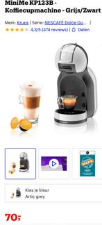 nescafe dolce gusto koffiemachine KP270A mini me, 1 kopje, Ophalen, Zo goed als nieuw, Koffiemachine
