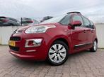 Citroen C3 Picasso 1.6 VTi Exclusive/AUTOMAAT/NAVI/CAMERA/TR, Auto's, Citroën, Euro 5, Stof, Gebruikt, Zwart