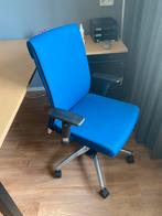 5x ergonomische bureaustoel kleur blauw, Bureaufiets, Blauw, Ergonomisch, Gebruikt