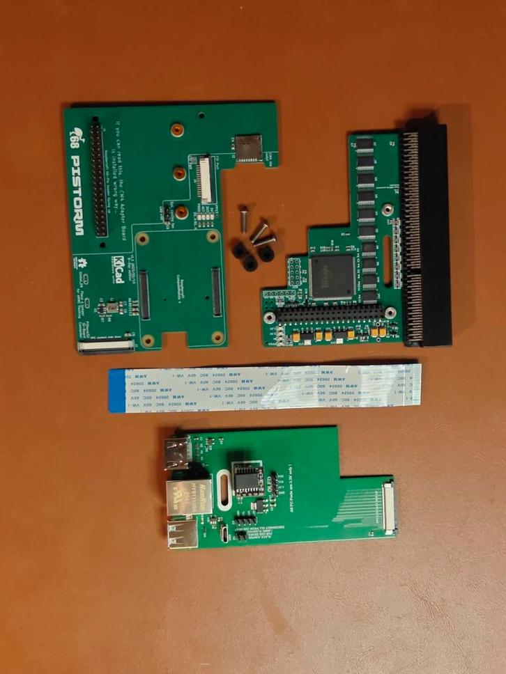 PiStorm32 met CM4 carrier en IO board voor Amiga 1200, Computers en Software, Vintage Computers, Ophalen of Verzenden