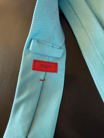 Cadeautip: stropdas Isaia per Oger. Nieuw.Italian made.zijde beschikbaar voor biedingen