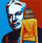 Gerard Boersma - Schilderij David Icke, Antiek en Kunst, Ophalen of Verzenden