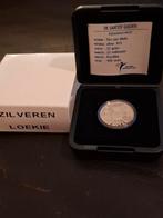 Zilveren Loekie in originele verpakking. Prooflike Zeldzaam., 1 gulden, Koningin Beatrix, Zilver, Ophalen of Verzenden