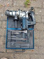 Topcraft Boorhamer met Beitelset, Doe-het-zelf en Verbouw, Ophalen, Boor- en/of Breekhamer, Klopboormechanisme, Gebruikt