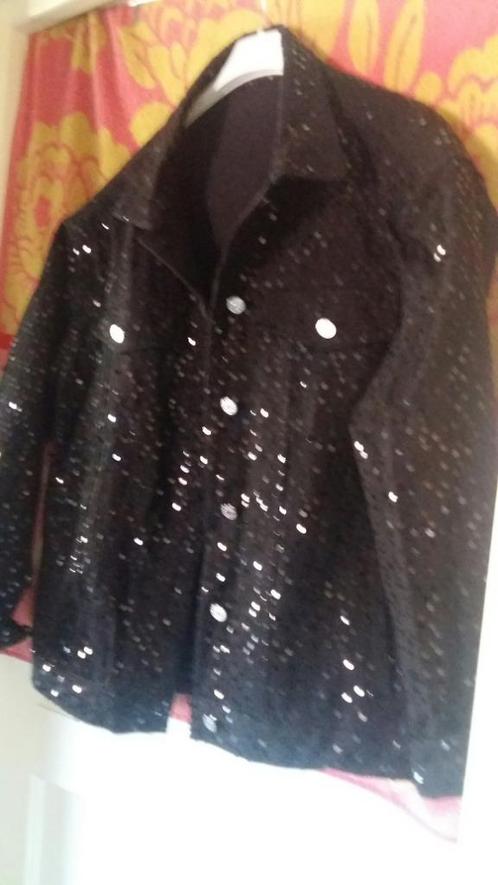 Nieuw! spijkerjas met pailletten kan oversized  38/46, Kleding | Dames, Jasjes, Kostuums en Pakken, Nieuw, Jasje, Maat 42/44 (L)