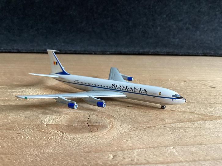 Herpa 1/500 Boeing 707 - Nieuw in OVP, Verzamelen, Luchtvaart en Vliegtuigspotten, Zo goed als nieuw, Schaalmodel, Ophalen of Verzenden