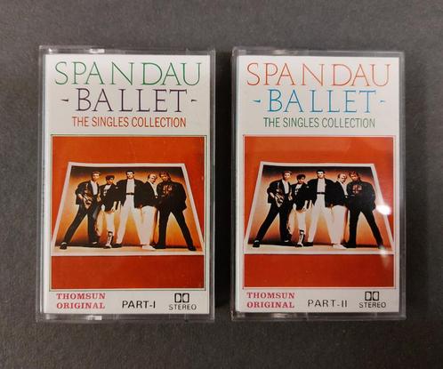 Spandau Ballet CASSETTES Saoedi Arabie singles hits 1 & 2, Cd's en Dvd's, Cassettebandjes, Gebruikt, Voorbespeeld, Pop, 2 t/m 25 bandjes