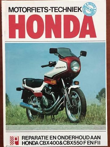 werkplaatshandboek HONDA CBX400 CBX550 1982-1986 *NIEUW & NL beschikbaar voor biedingen