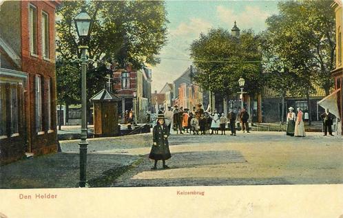 (388-417-019) Den Helder Keizersbrug, Verzamelen, Ansichtkaarten | Nederland, Noord-Holland, Verzenden