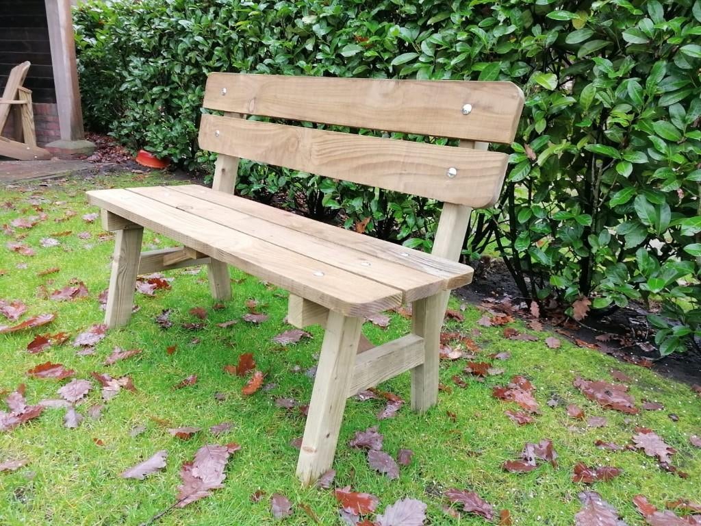 Stevige tuinbank in diverse maten, Tuin en Terras, Tuinbanken, Ophalen, Nieuw, Hout