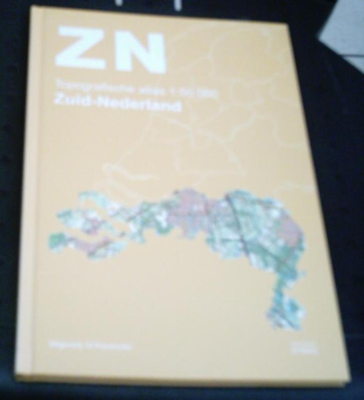 Topografische atlas Zuid-Nederland(12 Provincien)., Boeken, Atlassen en Landkaarten, Nieuw, Overige atlassen, Nederland, 1800 tot 2000