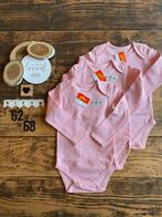 Baby girl 3x romper lange mouw roze wibra maat 62/68, Nacht- of Onderkleding, Meisje, Nieuw, Ophalen of Verzenden