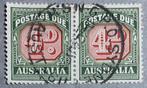 1959 Australia postage due 4d SGD 135 (paar), Verzenden, Gestempeld