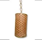 H-vormige Bamboe Lamp, Verzenden, Nieuw, Overige vormen, Overige materialen