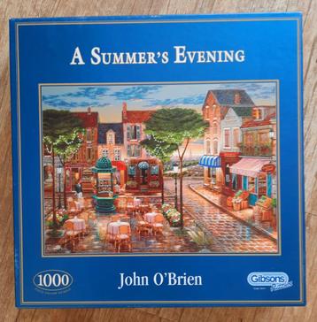 Gibson puzzel 1000 stukjes  A Summer Evening beschikbaar voor biedingen