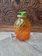 Ananas Drank dispenser, limonadetap van glas., Ophalen of Verzenden, Zo goed als nieuw