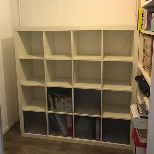 ️ IKEA Expedit/Kallax kast 147 x 147 wit 16 vakken, Huis en Inrichting, Kasten | Stellingkasten, Gebruikt, Ophalen