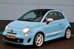 Fiat 500 1.4 T-jet Abarth C 103KW AUT 2013 Blauw, Auto's, 15 km/l, Zwart, 4 cilinders, Leder