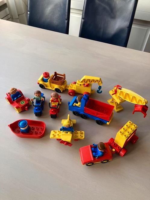 Duplo voertuigen, Kinderen en Baby's, Speelgoed | Bouwstenen, Zo goed als nieuw, Overige merken, Verzenden