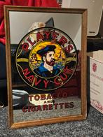 Vintage Spiegel Player's Navy Cut, Antiek en Kunst, Antiek | Spiegels, Ophalen, Rechthoekig, Minder dan 50 cm