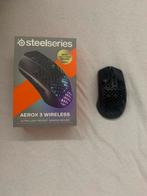 Steelseries Aerox 3 wireless, Computers en Software, Muizen, Zo goed als nieuw, Ophalen
