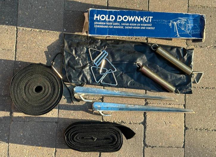 Hold Down Kit Omnistor Thule + extras, Caravans en Kamperen, Kampeeraccessoires, Gebruikt, Verzenden