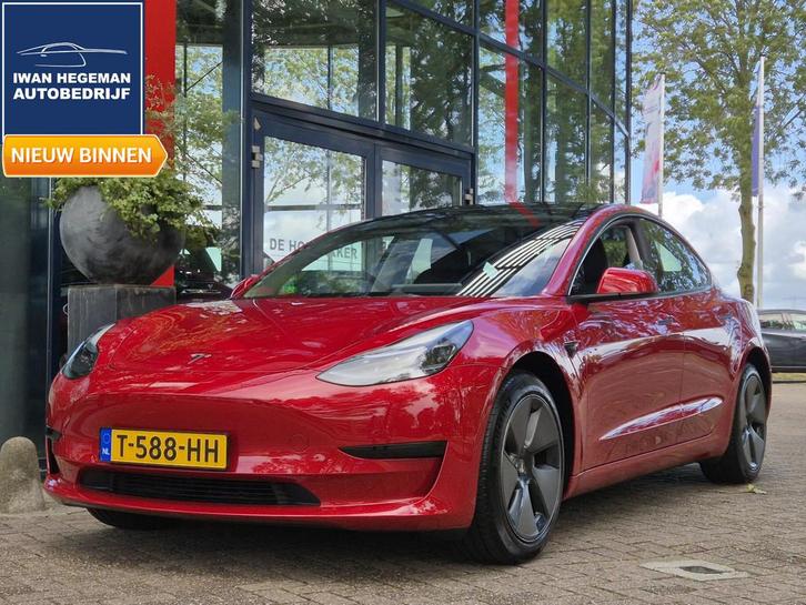 Tesla Model 3 Standard RWD Plus 60 kWh | Panoramadak | Navig, Auto's, Tesla, Bedrijf, Te koop, Model 3, ABS, Airbags, Airconditioning