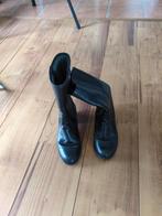 Zwart leren gevoerde laarsjes Boho Hippie 38, Ophalen of Verzenden