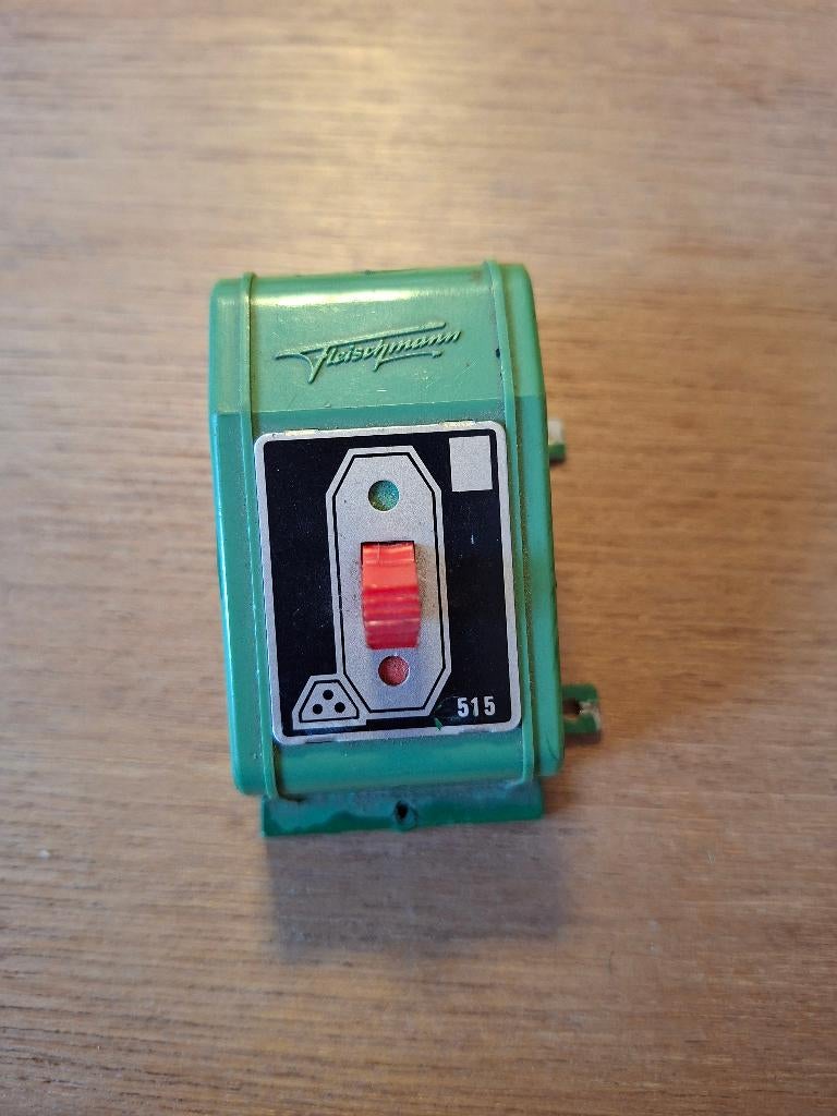 Fleischmann 515 Signaalschakelaar - Vintage Modelspoor, Ophalen, Gebruikt, Gelijkstroom, Fleischmann