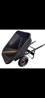 Grote Kiepkruiwagen 2 wielen 220l, Tuin en Terras, Kruiwagens, Ophalen of Verzenden, Zo goed als nieuw