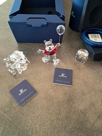 Swarovski Disney 's Winnie de Pooh , Iejoor en honingpotje beschikbaar voor biedingen