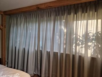 Gordijnen half verduisterend lichtgrijs  beschikbaar voor biedingen