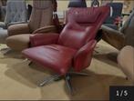 Hjort knudson relaxfauteuil NIEUW, Huis en Inrichting, Fauteuils, Ophalen of Verzenden, Nieuw, Leer, 50 tot 75 cm