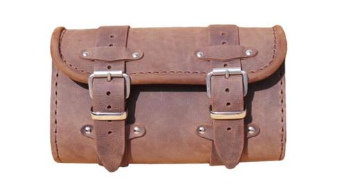 Leren Toolrol Vierkant 25 x 11 cm, Motoren, Accessoires | Koffers en Tassen, Nieuw, Verzenden