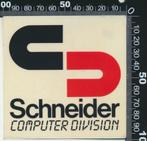 Sticker: Schneider Computer Division, Ophalen of Verzenden, Zo goed als nieuw, Bedrijf of Vereniging