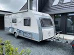 Bürstner Premio 480TK met stapelbed, airco, mover en luifel, Caravans en Kamperen, Kachel, Treinzit, 750 - 1000 kg, Particulier