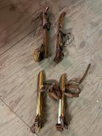Vintage Houten schaatsen, Ophalen of Verzenden