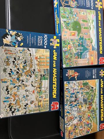 Jan van Haasteren puzzels 1000 stukjes beschikbaar voor biedingen