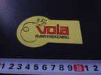 sticker VOLA Ruimterekening, Verzamelen, Stickers, Ophalen, Zo goed als nieuw