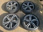 19” originele Volvo R-design velgen + Michelin winterbanden, Auto-onderdelen, Gebruikt, Banden en Velgen, Winterbanden, 235 mm