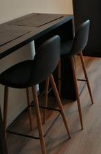 Brohave bartafel 50x120cm en 2 barkrukken, Huis en Inrichting, Ophalen, Zo goed als nieuw
