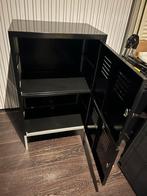 Zwarte IKEA lockerkast met extra plankjes, Ophalen, Gebruikt