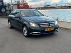 Mercedes-Benz C-Klasse 180 i AUT AVANTGARDE NAVI LEDER PDC, Automaat, 745 kg, 1796 cc, Zwart