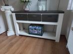 Set meubels: vitrinekast, tv meubel, side table, hoge kast, Huis en Inrichting, Kasten | Vitrinekasten, Ophalen, Gebruikt, Minder dan 100 cm