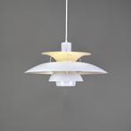PH 5 Louis Poulsen Lamp - Grey en Butter yellow, Mid century modern, Ophalen of Verzenden, Zo goed als nieuw, 75 cm of meer